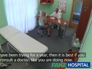 Blonde Jenna gets banged by her specialist