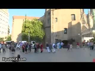 Veza gagged lutka poziranje narava pri daytime