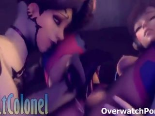 Overwatch Mercy x rated clip