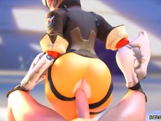Grūti augšup un nerātnas tracer no overwatch izpaužas vāvere.