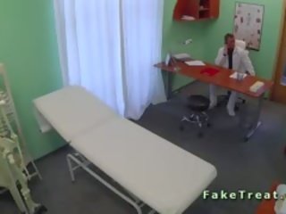 Desirable Patient Fucked In Waiting Room In Fake Hospital