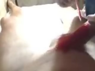 البرازيلي waxing من ل كبير قضيب third جزء waxing ال كوك